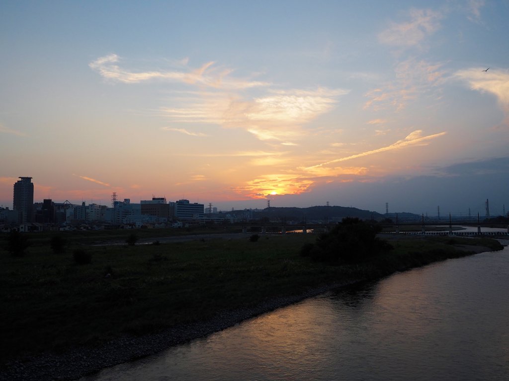 武蔵野夕景 μ4/3 3