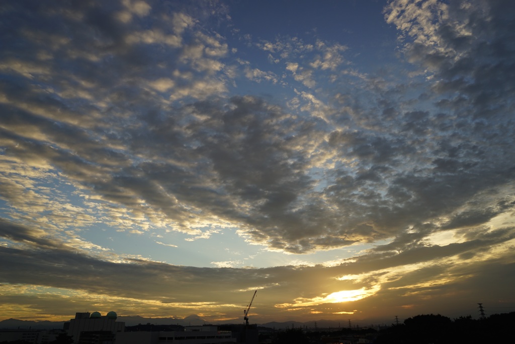 久々の夕景　3