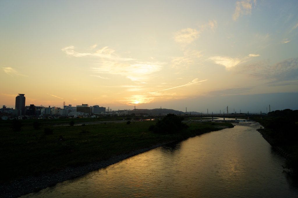 武蔵野夕景 フルサイズ 3