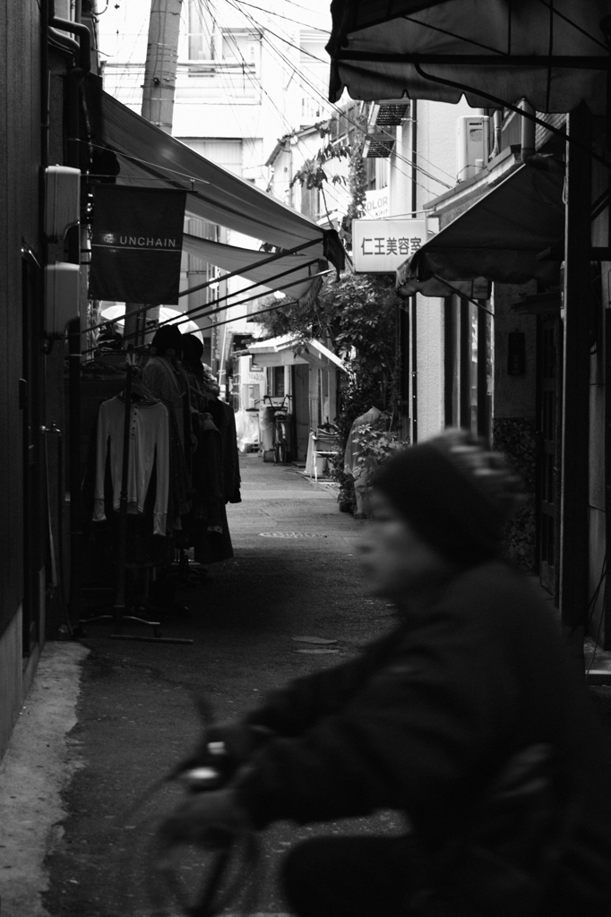 生活のある路地