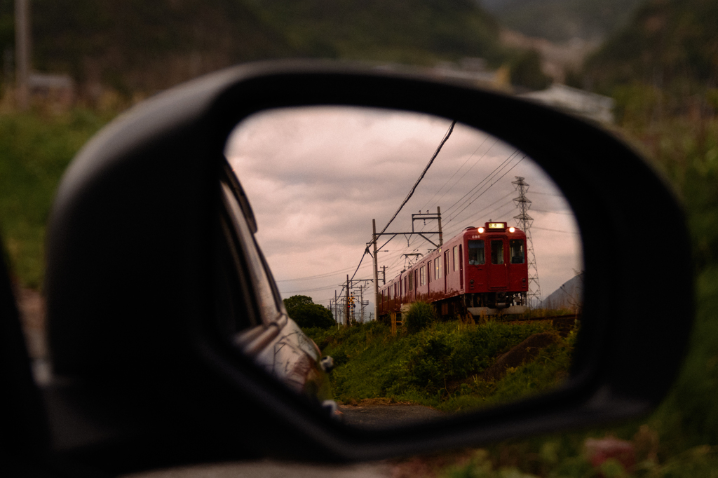 沿線の帰り道　養老鉄道養老線