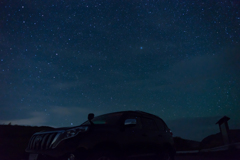 白根山の星空