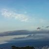 富士山　雲かぶりにて・・・