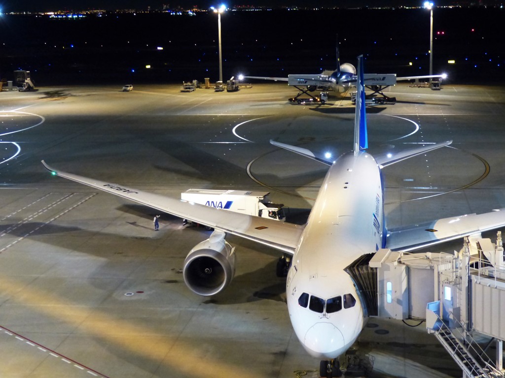 夜の羽田空港その１