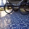 Blue floor