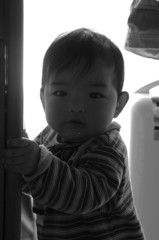 逆光の０歳児