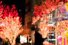 朱色に包まれて