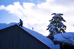 雪おろし