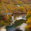 会津鉄道・秋