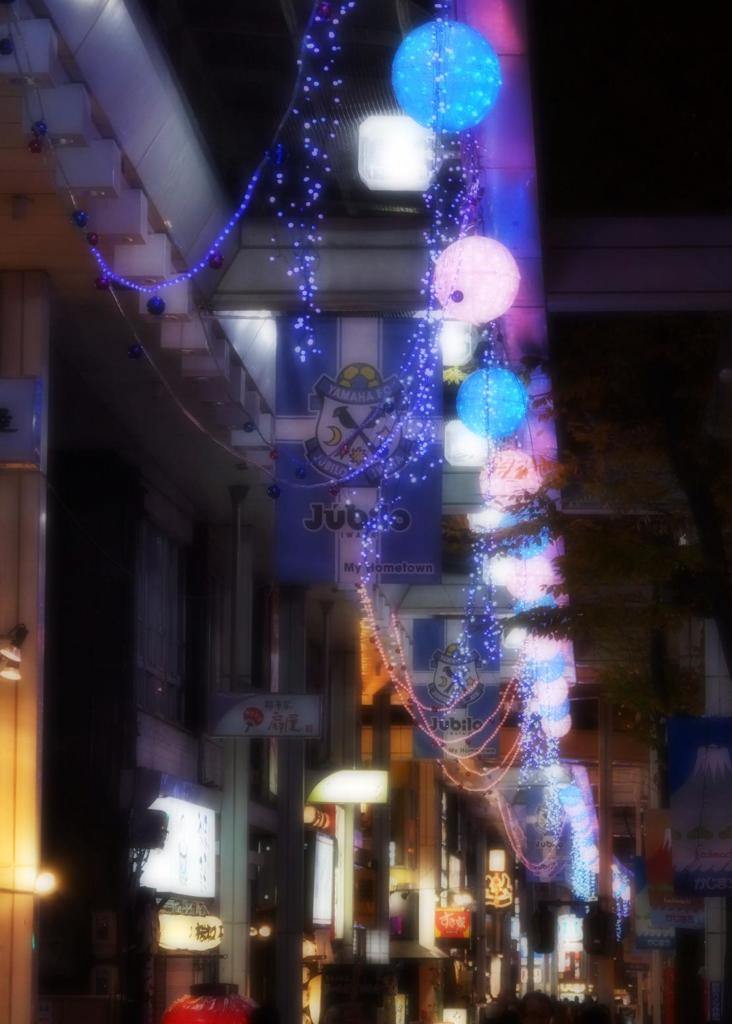 市内のアーケード