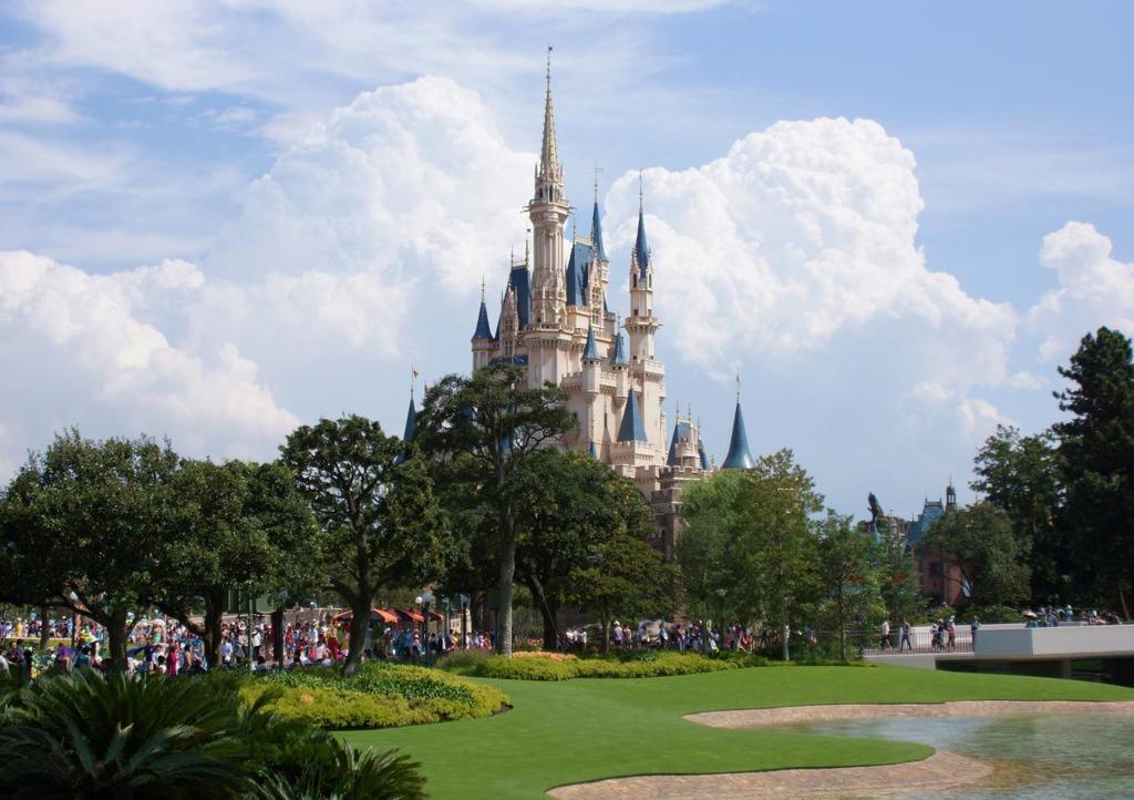 快晴のディズニーランド
