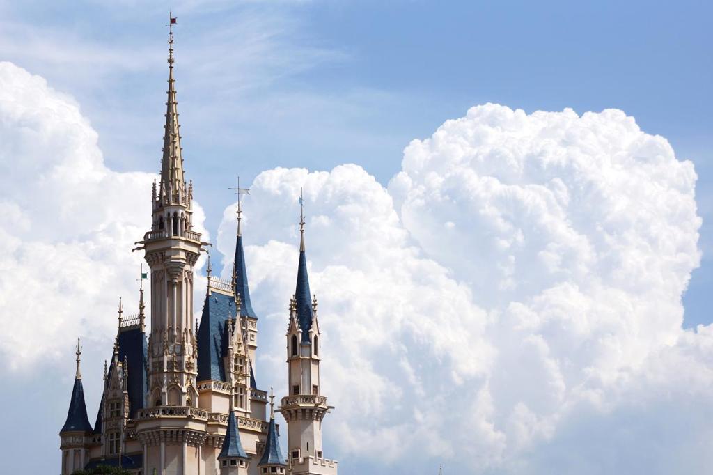 快晴のディズニーランド
