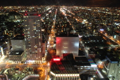 札幌の夜景