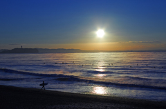 The sun also rises.