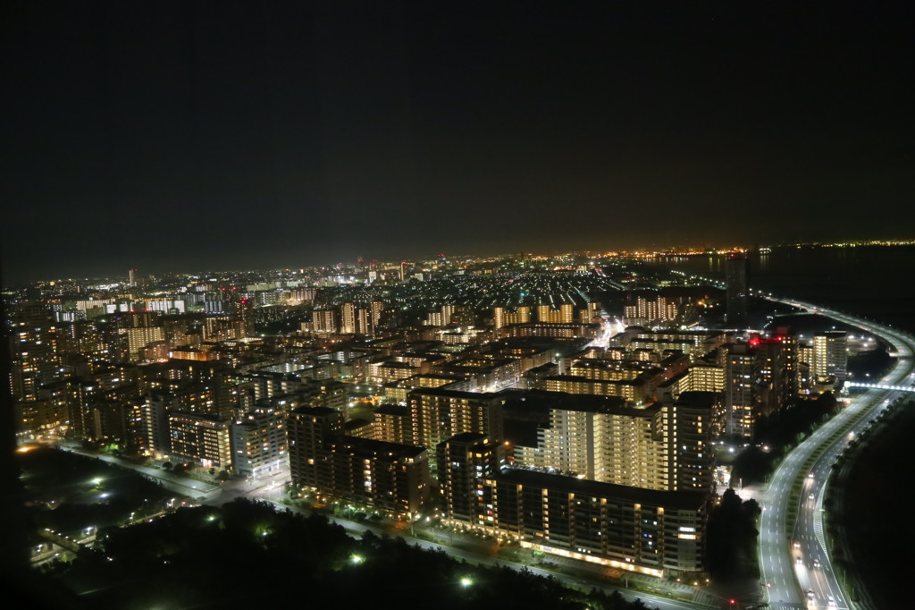 幕張の夜景