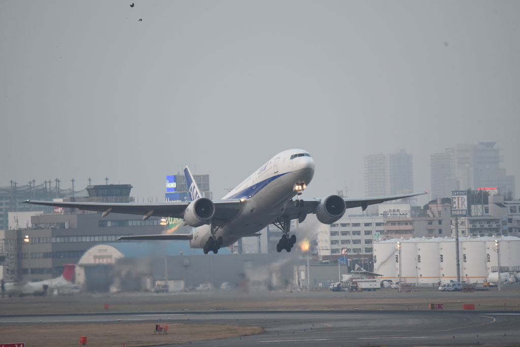 離陸
