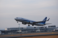 ANA737　離陸