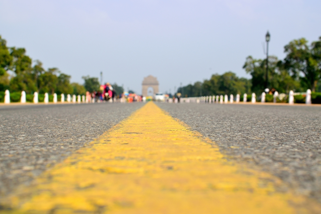 Road to India Gate