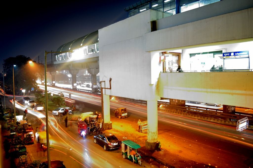 MG Road Station in Delhi