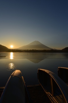 逆さ富士
