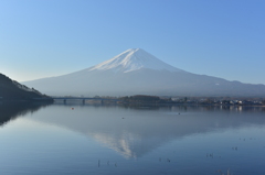 逆さ富士