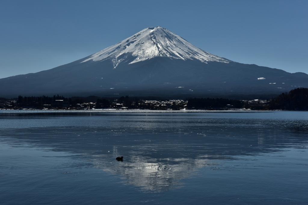 逆さ富士