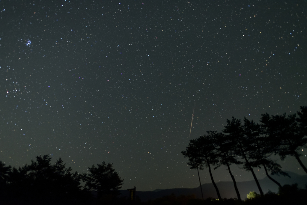 ペルセウス座流星群③