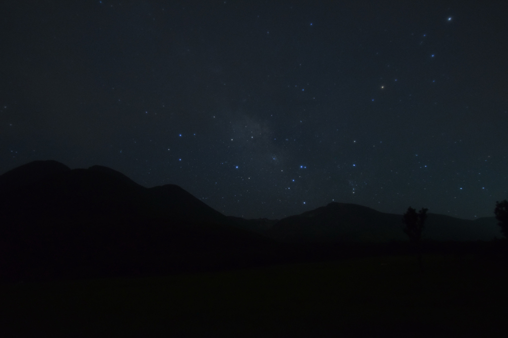 タデ原湿原の星空②