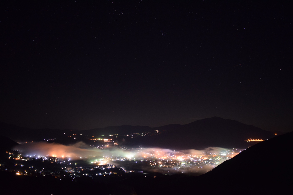 狭霧台の星空