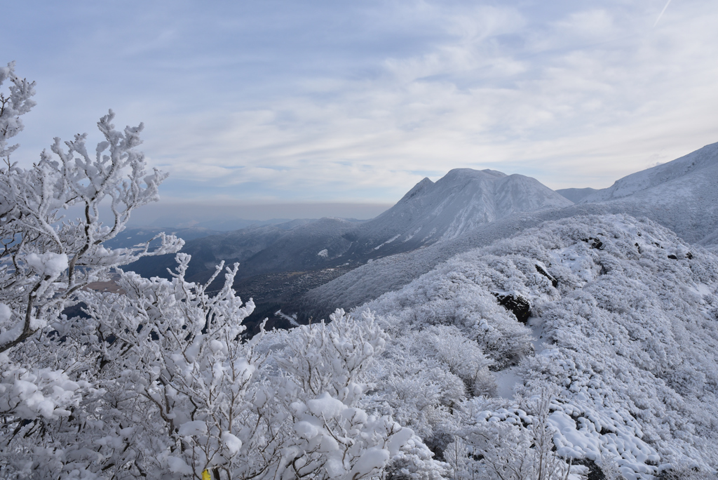 冬のくじゅう連山②