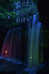 鍋ヶ滝ライトアップ④