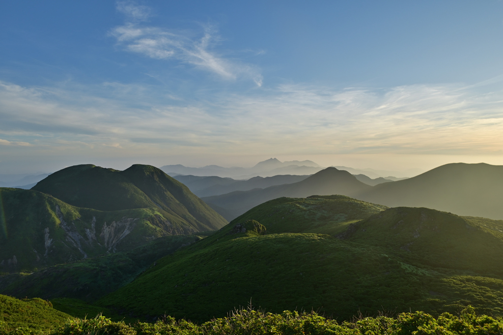 心地よい山頂