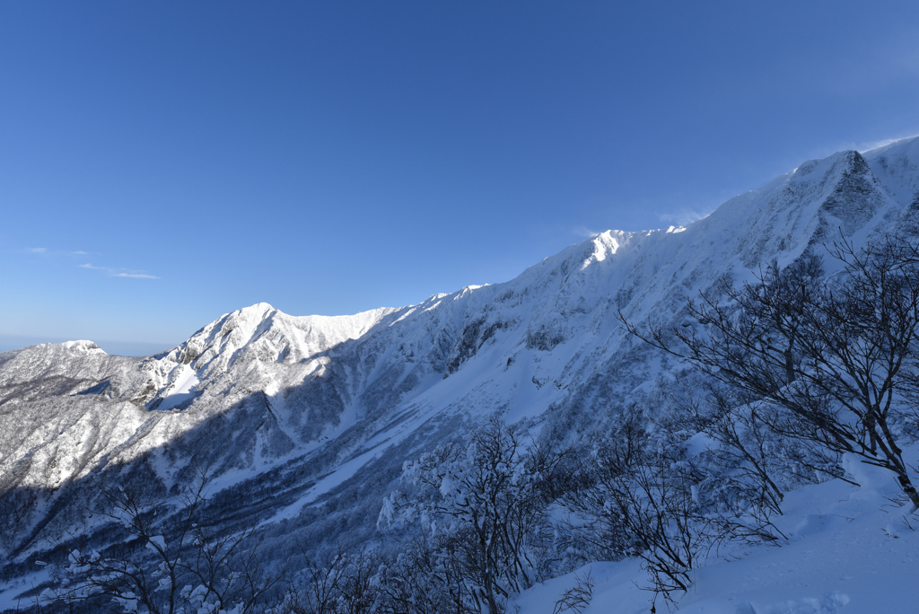 伯耆大山北壁