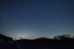 牧ノ戸峠の星空