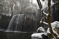 雪の鍋ヶ滝⑥