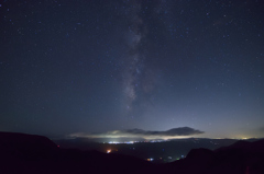 沓掛山の天の川