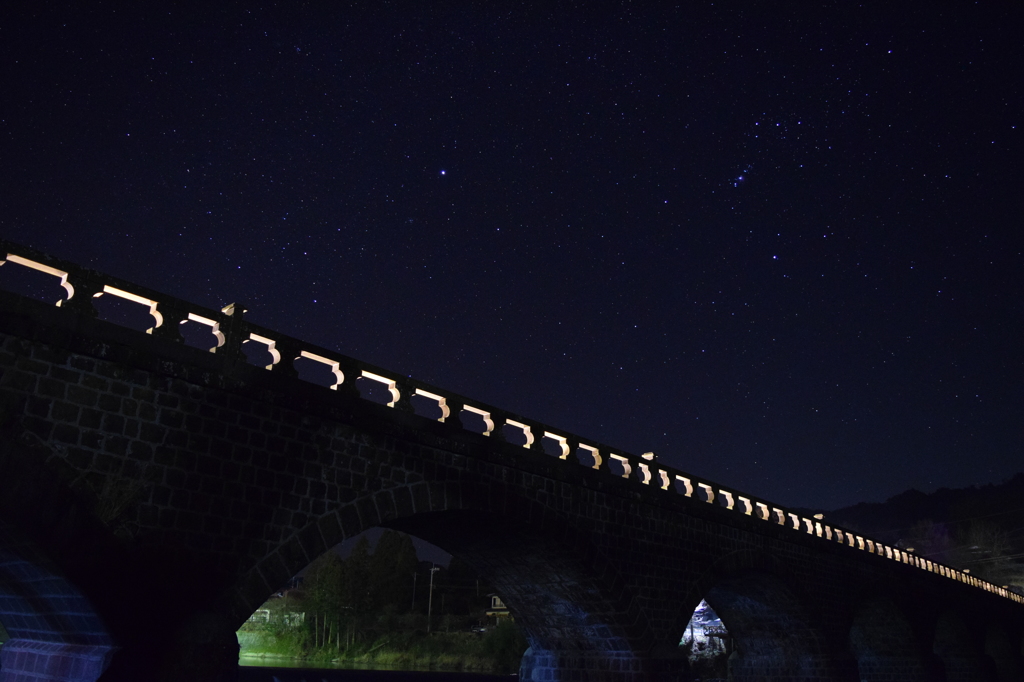 オリオン座とオランダ橋