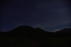 タデ原湿原の月光星景