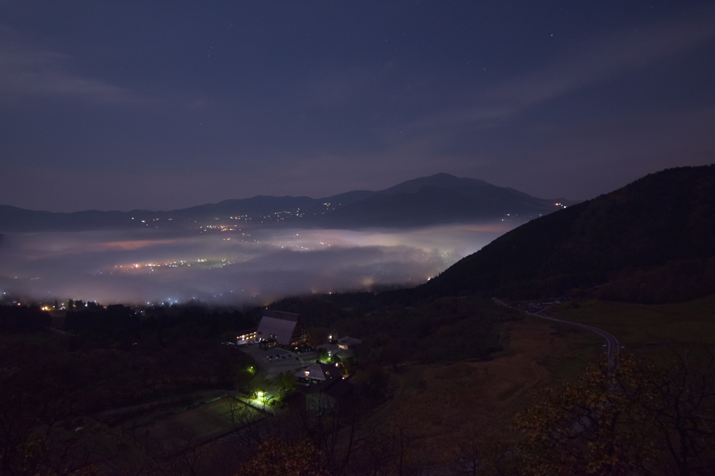 湯布院の雲海