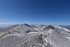 冬のくじゅう連山