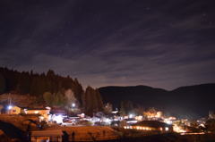 湯平温泉の星空