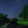通潤橋の星空
