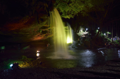 鍋ヶ滝ライトアップ