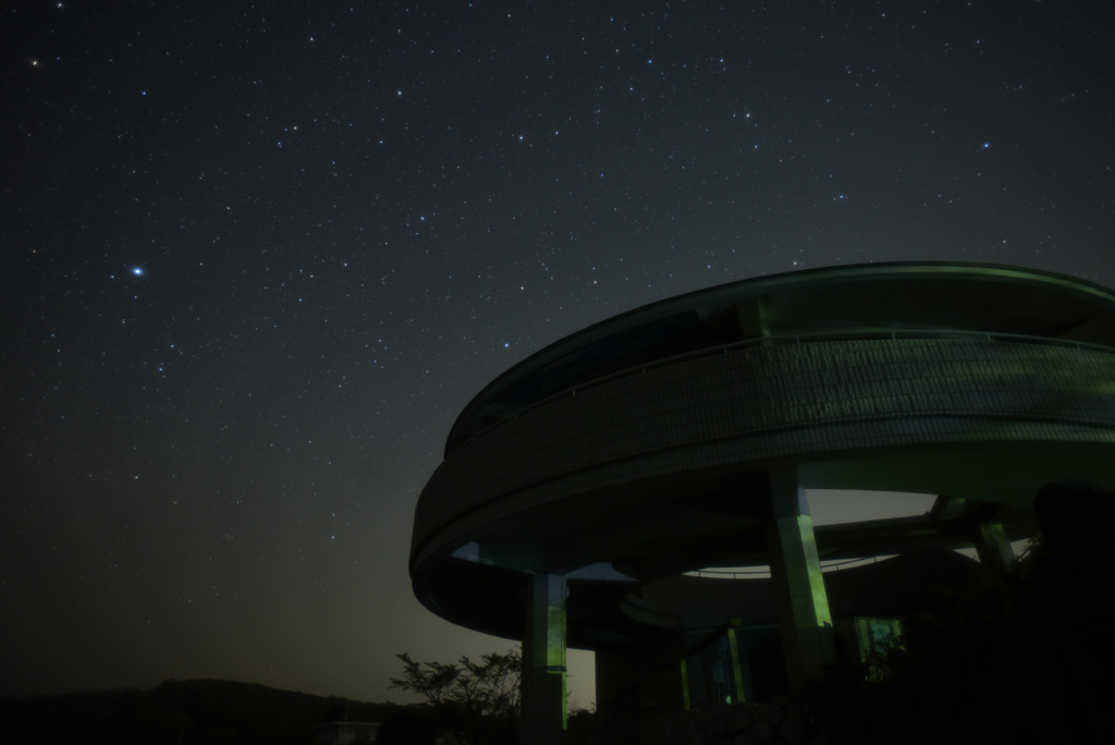 秋吉台の星空