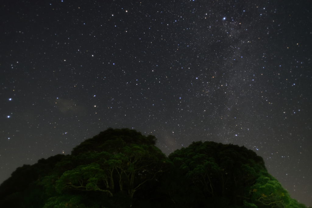 秋吉台の星空