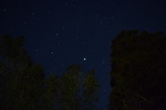 金鱗湖の星空②