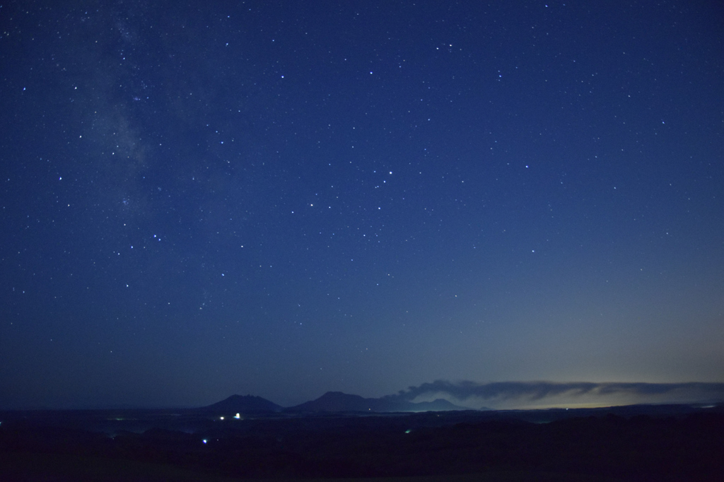 久住高原の星空
