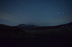阿蘇山の星空