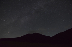 くじゅう連山の星空②