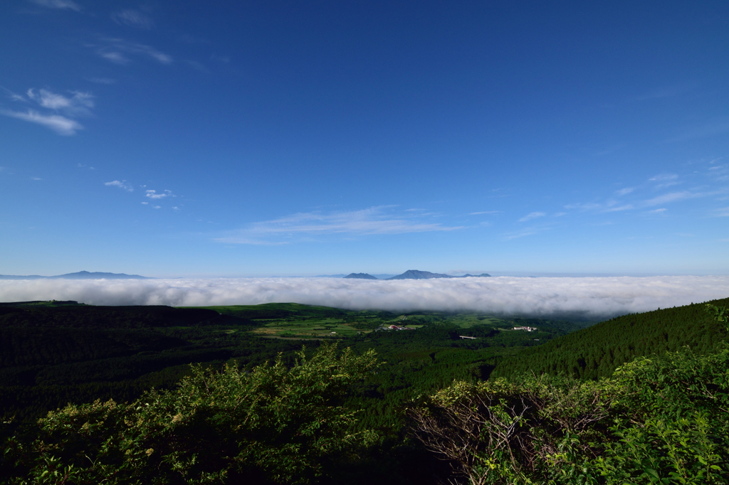 瀬の本高原の雲海
